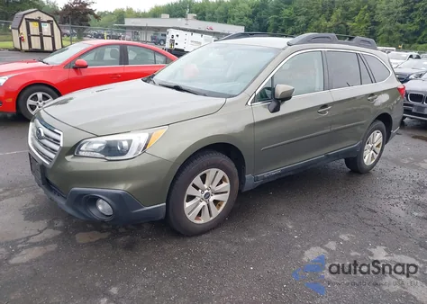 2015 Subaru Outback 2.5I Premium from USA, damaged, VIN 4S4BSAFC0F3310758